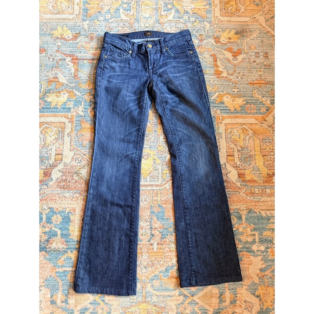 Citizens of Humanity Dita Petite Bootcut Jeans Dark Wash Indigo Low Rise 25